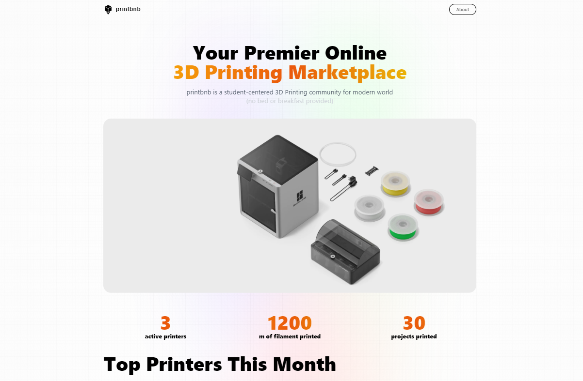 An image of the printbnb project.